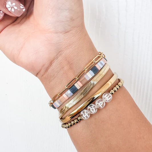 Herringbone Snake Chain Bracelet