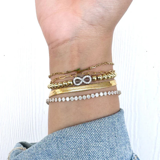 Dainty Lighting Bolt Bracelet
