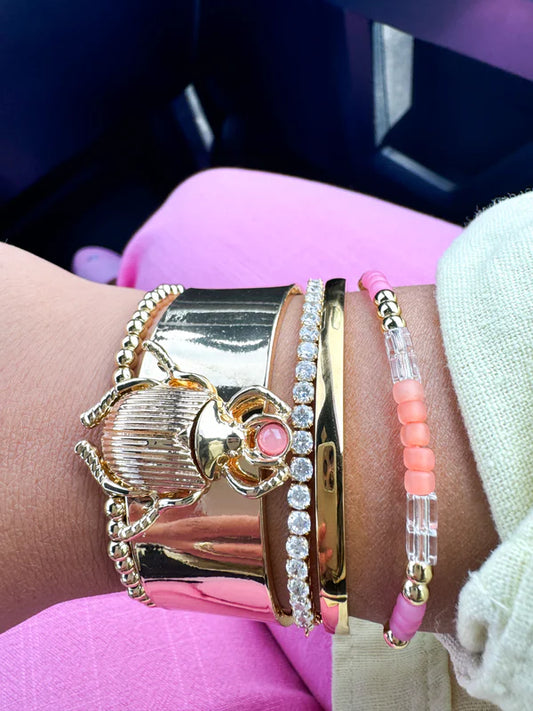 Gold Filled Tennis Bracelet