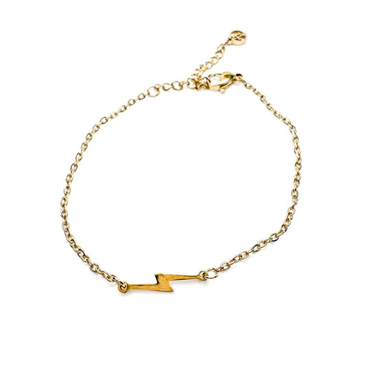 Dainty Lighting Bolt Bracelet