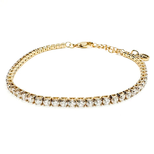 Gold Filled Tennis Bracelet